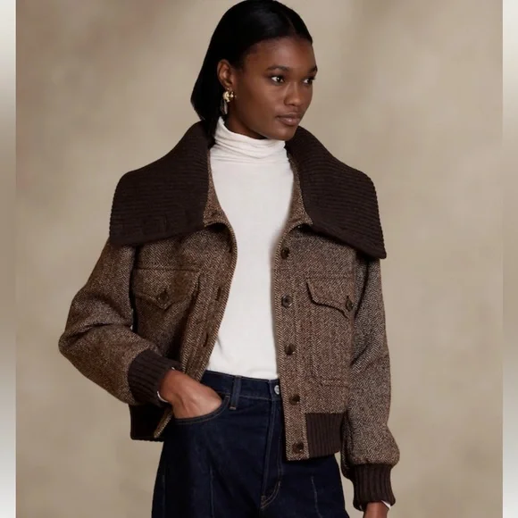 Banana Republic Jackets Coats Nwt Banana Republic Ava Tweed